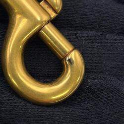 مملوكة مسبقًا Dior Oblique Embroidery Book Tote Navy Canvas Calf Leather Size Small