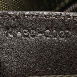 مملوكة مسبقًا حقيبة كتف ديور جيب متعدد كانفاس ديورسيمو حمراء / بيج