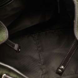 مملوكة مسبقًا حقيبة كتف ديور جيب متعدد كانفاس ديورسيمو حمراء / بيج