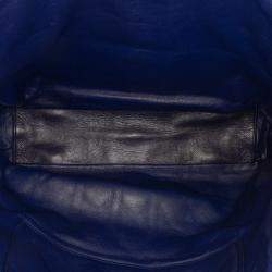 مملوكة مسبقًا حقيبة يد توتس ديور كبيرة سوفت كاناج لامعة سوداء