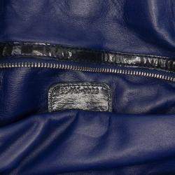 مملوكة مسبقًا حقيبة يد توتس ديور كبيرة سوفت كاناج لامعة سوداء