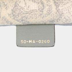 Pre Owned Dior Medium Toile de Jouy Reverse Embroidered Canvas Book Tote