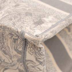 Pre Owned Dior Medium Toile de Jouy Reverse Embroidered Canvas Book Tote