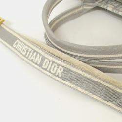 Pre Owned Christian Dior Dior Oblique Book Tote Medium Handbag