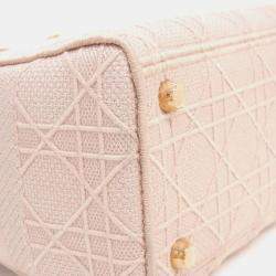 مملوكة مسبقًا حقيبة يد ديور ليدي دي-لايت متوسطة