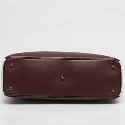 Pre Owned Dior Diorissimo Large Tricolor Leather Tote