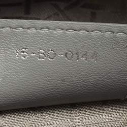 مملوكة مسبقًا Dior Lady Dior Large Grey Cannage Leather Tote