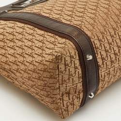 مملوكة مسبقًا Dior Street Chic Beige/Brown Oblique Canvas and Leather Trotter Tote