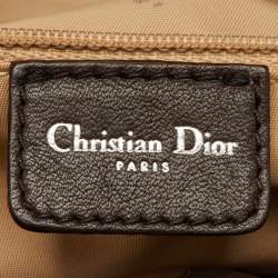 مملوكة مسبقًا Dior Street Chic Beige/Brown Oblique Canvas and Leather Trotter Tote