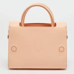 مملوكة مسبقًا Dior Diorever Mini Peach Leather Top Handle Bag