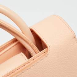 مملوكة مسبقًا Dior Diorever Mini Peach Leather Top Handle Bag
