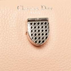 مملوكة مسبقًا Dior Diorever Mini Peach Leather Top Handle Bag