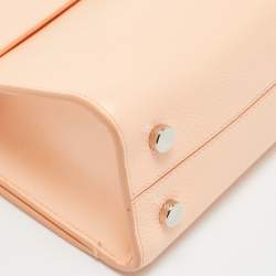 مملوكة مسبقًا Dior Diorever Mini Peach Leather Top Handle Bag