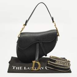 Pre Owned حقيبة ديور سادل كانفاس أوبليك وبرغندي وجلدي