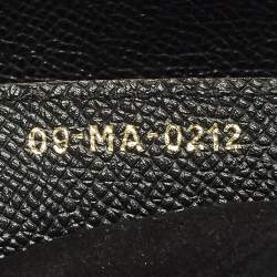 Pre Owned حقيبة ديور سادل كانفاس أوبليك وبرغندي وجلدي