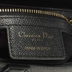 Pre Owned حقيبة ديور سادل كانفاس أوبليك وبرغندي وجلدي