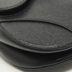 Pre Owned حقيبة ديور سادل كانفاس أوبليك وبرغندي وجلدي