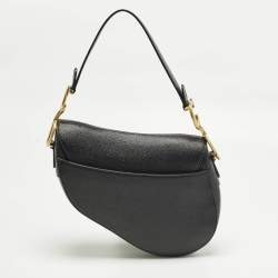 Pre Owned حقيبة ديور سادل كانفاس أوبليك وبرغندي وجلدي