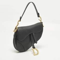 Pre Owned حقيبة ديور سادل كانفاس أوبليك وبرغندي وجلدي