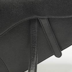 Pre Owned حقيبة ديور سادل كانفاس أوبليك وبرغندي وجلدي