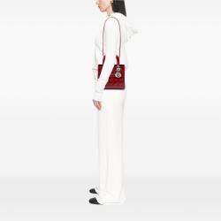 Pre Owned حقيبة ديور ليدي كاناج براءة اخ�تراع حمراء متوسطة