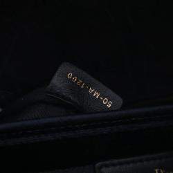 Pre Owned حقيبة كريستيان ديور ميديوم فيلفت ليدي دي-لايت