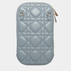 مملوكة مسبقًا حامل هاتف تكنو جلدي أزرق ليدي ديور