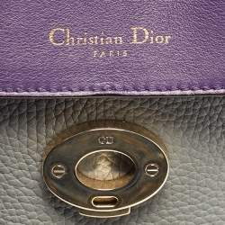 مملوكة مسبقًا Dior Small Be Dior Light Grey Leather Top Handle Bag