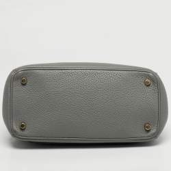 مملوكة مسبقًا Dior Small Be Dior Light Grey Leather Top Handle Bag