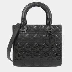 Pre Owned Christian Dior Lady Medium Handbag