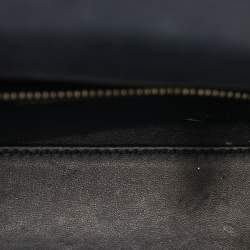 Pre Owned حقيبة يد ديور ليدي ديور صغيرة جلد بايثون معدني