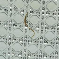 Pre Owned حقيبة كتف ديور ديوراما جلد ميكروكاناج ذهبي اومبري متوسطة