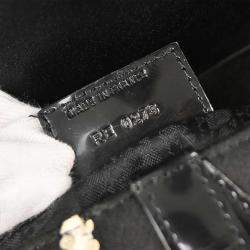 Pre Owned Christian Dior White Black Sequins Saddle Handbag