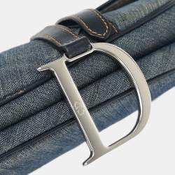 مملوكة مسبقًا حقيبة سرج ديور بلو دينم باتشورك