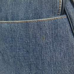 مملوكة مسبقًا حقيبة سرج ديور بلو دينم باتشورك