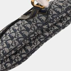 مملوكة مسبقًا حقيبة ديور سادل مزدوجة ترودر البحرية