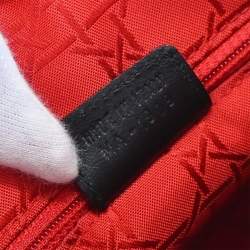 مملوكة مسبقًا حقيبة يد ديور ليدي ديور سوداء جلد ضأن كاناج 2way