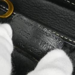 Pre Owned حقيبة كريستيان ديور سدل جلد أسود