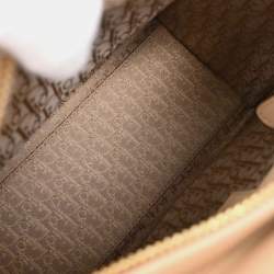 مملوكة مسبقًا Christian Dior Beige Lambskin Lady Dior Cannage 2way Handbag