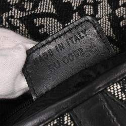 مملوكة مسبقًا حقيبة يد ديور سادل تروتر سوداء