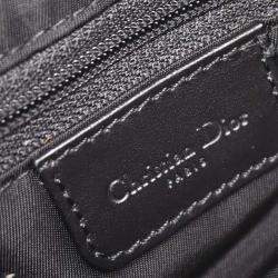 مملوكة مسبقًا حقيبة يد ديور سادل تروتر سوداء