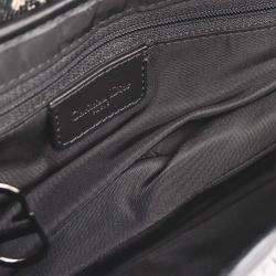 مملوكة مسبقًا حقيبة يد ديور سادل تروتر سوداء