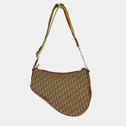 مملوكة مسبقًا حقيبة كتف كريستيان ديور رستا-كالور تروتر سادل