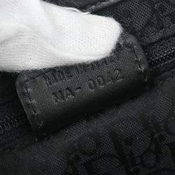 Pre Owned Dior Street Chic Columbus Black Leather Shoulder Bag