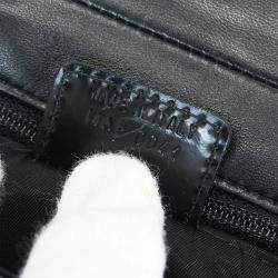 Pre Owned حقيبة ديور ماليش كاناج جلد خروف أسود