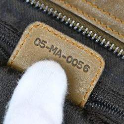 مملوكة مسبقًا Christian Dior Brown Gaucho Shoulder Bag