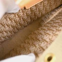 مملوكة مسبقًا Christian Dior Green Beige Street Chic Columbus Shoulder Bag