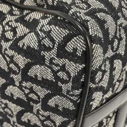 مملوكة مسبقًا حقيبة يد كريستيان ديور تروتر سوداء دفل