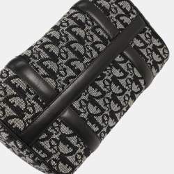 مملوكة مسبقًا حقيبة يد كريستيان ديور تروتر سوداء دفل