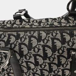 مملوكة مسبقًا حقيبة يد كريستيان ديور تروتر سوداء دفل